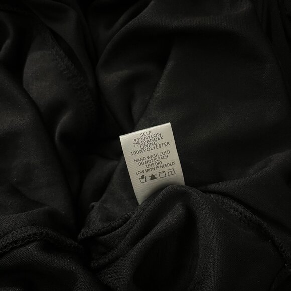 Blue Blush Black Mesh Corset Mini Dress - Picture 8 of 9